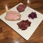 肉ビストロ　NiCK - 熟成肉食べ比べ