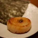 くずし鉄板 あばぐら - ほたての磯辺焼