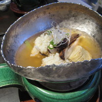 讃アプローズ - 鱧と松茸の小鍋