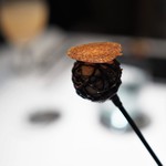 レストランエール - アミューズ2　チョコバナナ
      