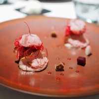 レストランエール - 鴨肉　ルバーブ　ビーツ　ハイビスカス
                  
