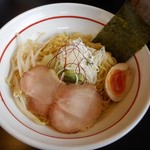 夏季限定魚介ブラックつけ麺 2016.8