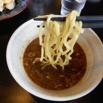 夏季限定魚介ブラックつけ麺 2016.8
