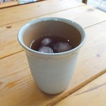 露伴亭 - 冷たいお茶