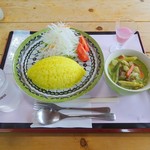 露伴亭 - グリーンカレー(フルライスバージョン) ※グリーンカレーは夏季限定