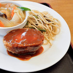 不二の屋 - スコッチエッグと八宝菜