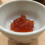 日本橋蛎殻町 すぎた - 2016/8_筋子の味噌づけ