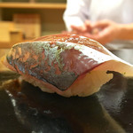 日本橋蛎殻町 すぎた - 2016/8_鯵