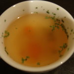 リストランテ 勘十郎 - ランチセットのスープ