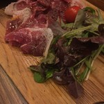 ペッピーノ - パルマ産生ハム～12ヵ月熟成～ 580yen('16.01)