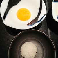 うしごろ 貫 恵比寿本店 - すき焼きの卵黄とご飯