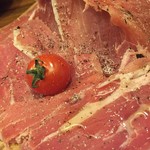 ペッピーノ - パルマ産生ハム～12ヵ月熟成～ 580yen('16.02)