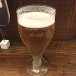 ペッピーノ - 生ビール 390yen('16.02)