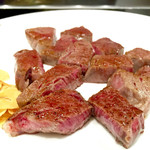 ステーキハウスハマ - フィレステーキ、ミディアムレア