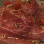 ペッピーノ - パルマ産生ハム～12ヵ月熟成～ 580yen('16.04)