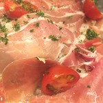 ペッピーノ - パルマ産生ハム～12ヵ月熟成～ 580yen('16.06)