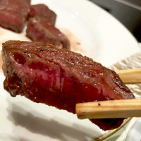 ステーキハウスハマ 六本木本店 - お肉こんな感じ