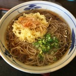 Shinshuusoba Dokoro Sobachaya - 桜エビとごぼうのかき揚げ
                        天ぷらそば