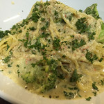 裏ヒロヤ - 2016年8月31日カニ味噌のクリームパスタ