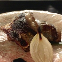冨久屋 - 新秋刀魚の共肝焼き
