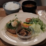 cafe くらがり - ハンバーグランチ