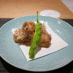 ぎをん 遠藤 - 16.7月　ぐじ松笠揚げ