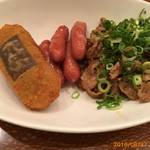 炭火焼肉たむらのお肉が入ったカレー屋さん - 