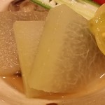 小料理 わみや - 【H28.8.31】冬瓜とお茄子の煮浸し。