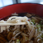 茶屋っこ - 岩瀬張蕎麦（お婆ちゃん直伝）煮干し出汁なのでかなりハードな汁になります