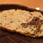 小料理 わみや - 【H28.8.31】ごま豆腐と布海苔とトマトの卵焼き。