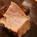 小料理 わみや - 【H28.8.31】山椒のパテドカンパーニュに松風地鶏。ゴーヤの甲州煮。