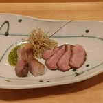 小料理 わみや - 【H28.8.31】鴨とポーク。