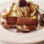 アフタヌーンティー・ラブアンドテーブル - ベイカーズフレンチトースト フィグ モンブラン