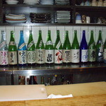 ST - 陳列している日本酒　2