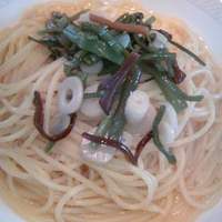 シェ・ホシノ - 山菜のスパゲッティ