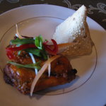 ビスヌ 玉名店 - セットのタンドリーチキン