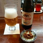 知味笑龍 深澤ラーメン - ビール