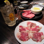 焼肉×もつ鍋 二子玉川 蔵月 - 角ハイボールと一緒に～