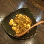 イタリアン酒肴ばるば - イタリアン風麻婆豆腐です。
無理言って作って貰いました。