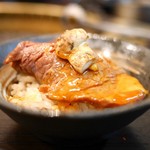 SATOブリアン - ヒレと松茸　つまんでご卵かけ