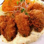 レストラン・サカキ - RESTAURANT SAKAKI ＠京橋 三陸産カキフライ