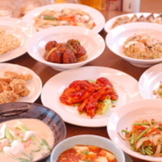 食べ放題 飲み放題 お一人様 3800円1時間30分でラストオーダー 珉珉 福島店 みんみん 福島 中華料理 食べログ