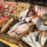 力丸 法善寺横丁 炉ばた焼 水かけ茶屋 - 