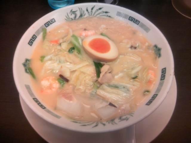 日高屋 - 熊本名物太平燕(タイピーエン)560円 塩っぱかった.