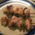 ちくぜん - 長州黒かしわのもも２５０円と普通のもも１２０円