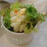 グッドタイムカフェ - サンドイッチプレート　　モッツアレラチーズ＆生ハム
      （ミニサラダ＋ミニスープ付）
      