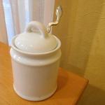 グッドタイムカフェ - シュガーポットのスプーンが可愛い