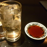 니반테이 - 焼酎水割り一杯目、タレ