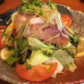 Bumbuku Chaya - 魚サラダ(^_^)