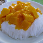 冰讃 - ふわふわミルク氷に愛文芒果！